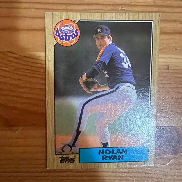 1987 Topps Nolan Ryan Card #757 - Picture 1 of 2